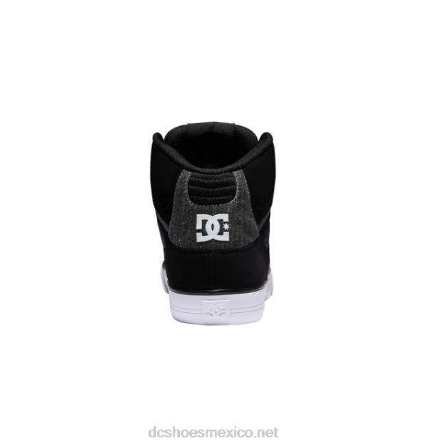 DC Shoes zapatos de caña alta pure para hombre VGJFD435 negro/acorazado