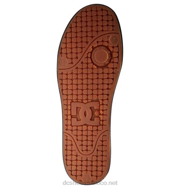 DC Shoes zapatos de caña media pure mid para hombre VGJFD4144 negro/goma