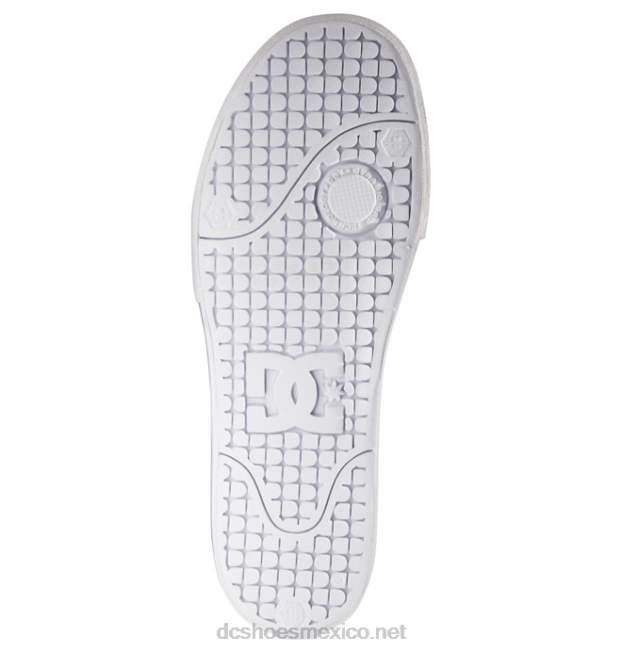 DC Shoes zapatos de caña media pure mid para hombre VGJFD4145 blanco negro