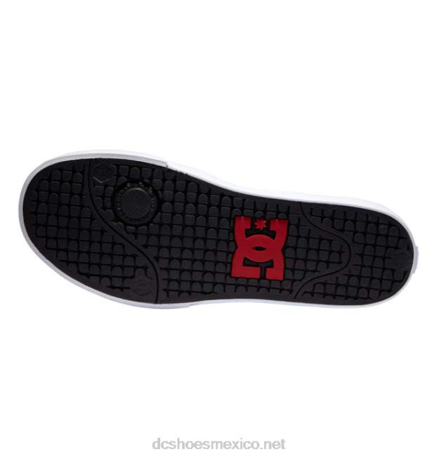 DC Shoes zapatos de caña media pure mid para hombre VGJFD4169 negro/rojo
