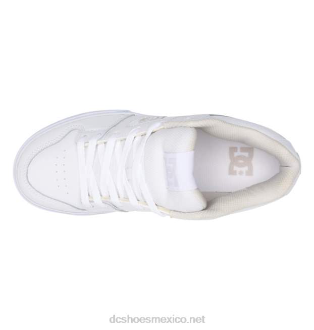 DC Shoes zapatos de caña media pure mid para hombre VGJFD4194 gris blanco