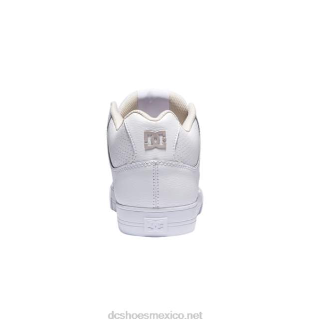 DC Shoes zapatos de caña media pure mid para hombre VGJFD4194 gris blanco