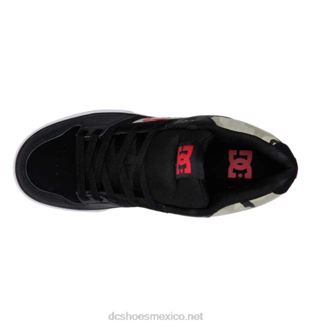 DC Shoes zapatos de caña media pure mid para hombre VGJFD493 camuflaje astro negro