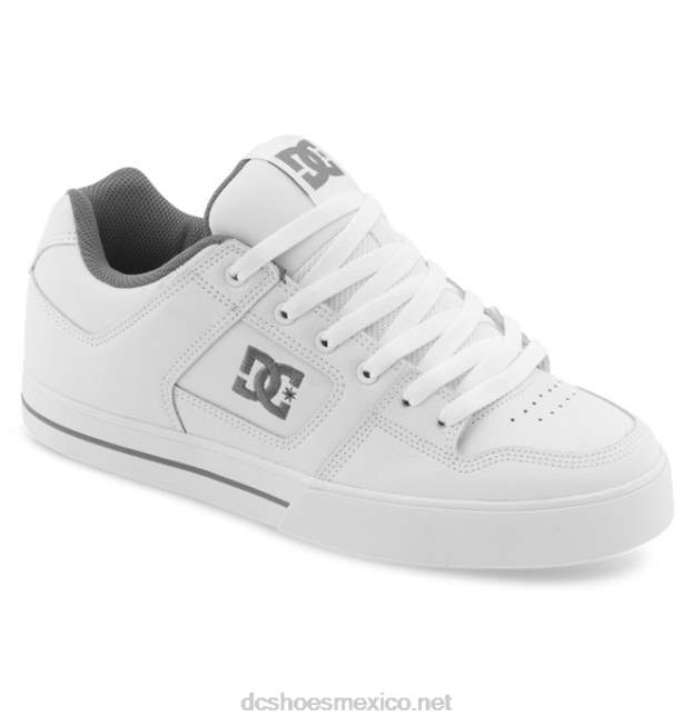 DC Shoes zapatos puros de hombre VGJFD4245 blanco/acorazado