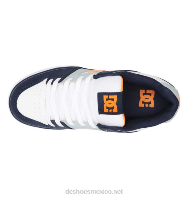DC Shoes zapatos puros de hombre VGJFD4247 blanco/gris/azul