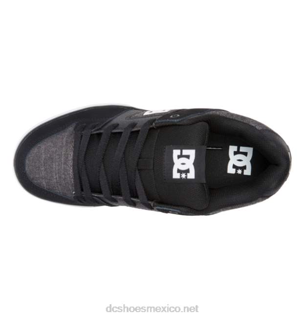 DC Shoes zapatos puros de hombre VGJFD4250 pizarra negra/oscura