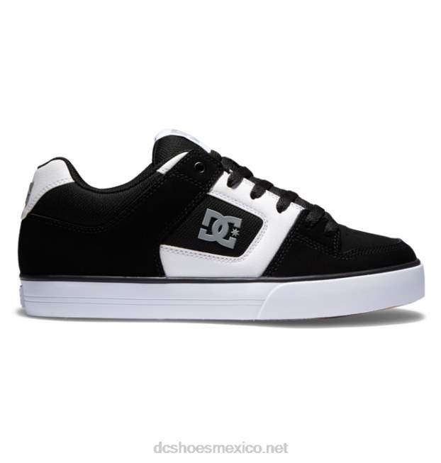 DC Shoes zapatos puros de hombre VGJFD4252 negro/blanco/chicle