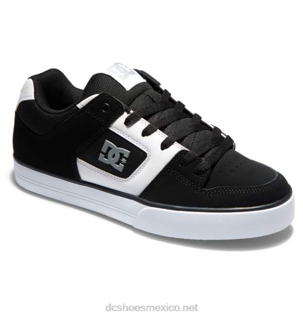 DC Shoes zapatos puros de hombre VGJFD4252 negro/blanco/chicle