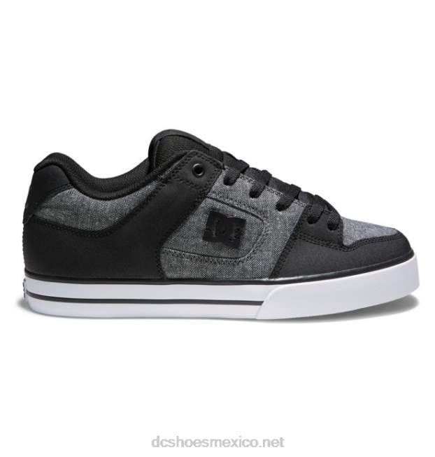 DC Shoes zapatos puros de hombre VGJFD4254 negro/acorazado