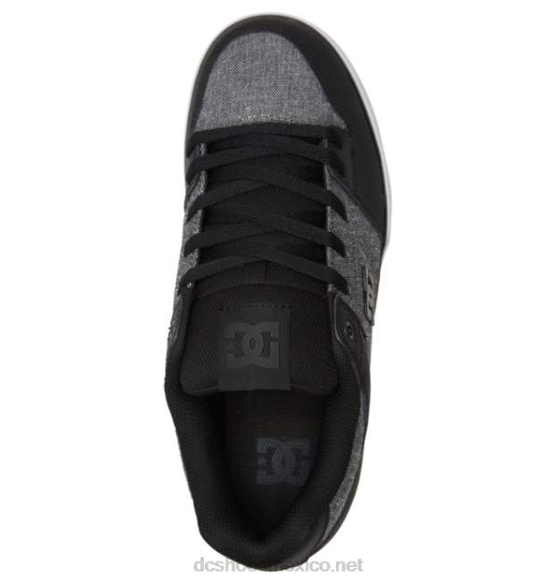 DC Shoes zapatos puros de hombre VGJFD4254 negro/acorazado