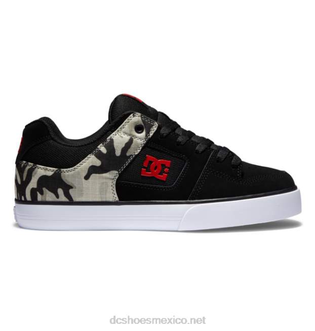 DC Shoes zapatos puros de hombre VGJFD437 camuflaje negro