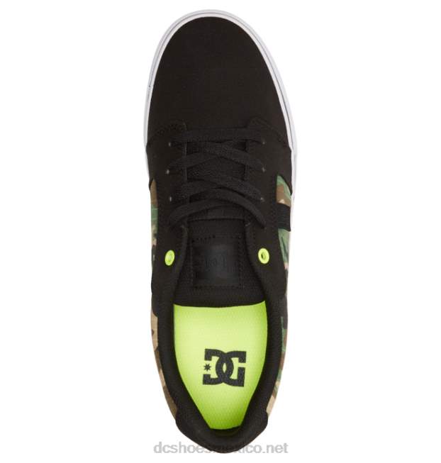 DC Shoes anvil tx se - zapatos para hombre VGJFD4287 negro/camuflaje