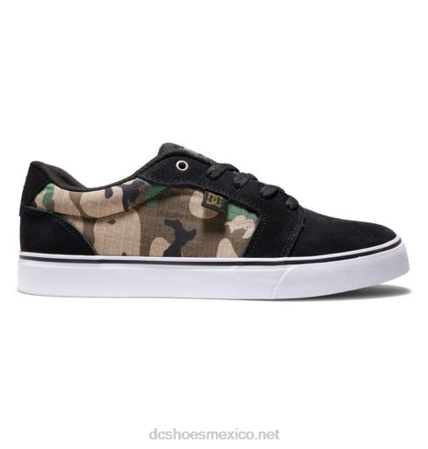 DC Shoes zapatos de yunque para hombre VGJFD4150 negro/camuflaje
