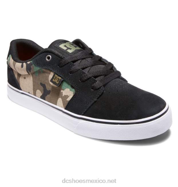 DC Shoes zapatos de yunque para hombre VGJFD4150 negro/camuflaje