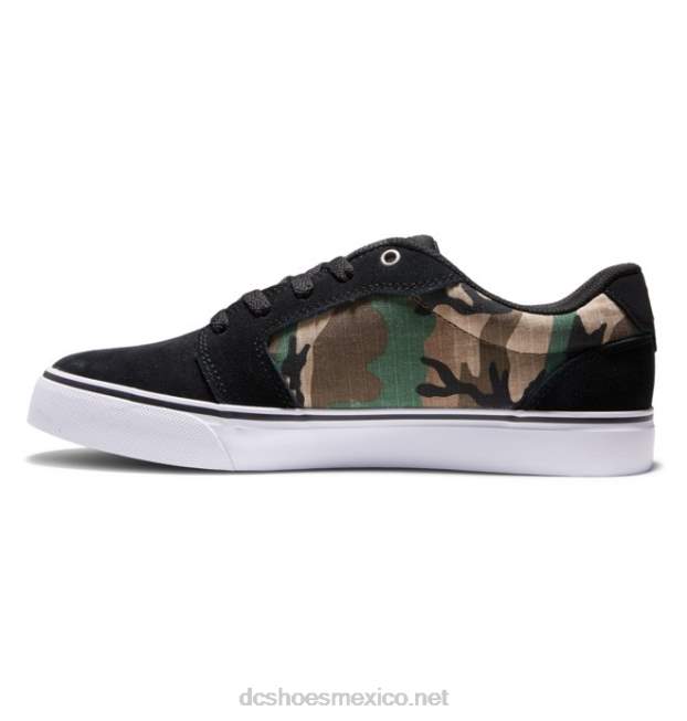 DC Shoes zapatos de yunque para hombre VGJFD4150 negro/camuflaje