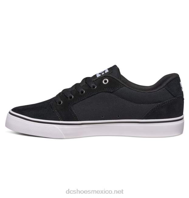 DC Shoes zapatos de yunque para hombre VGJFD4163 blanco negro