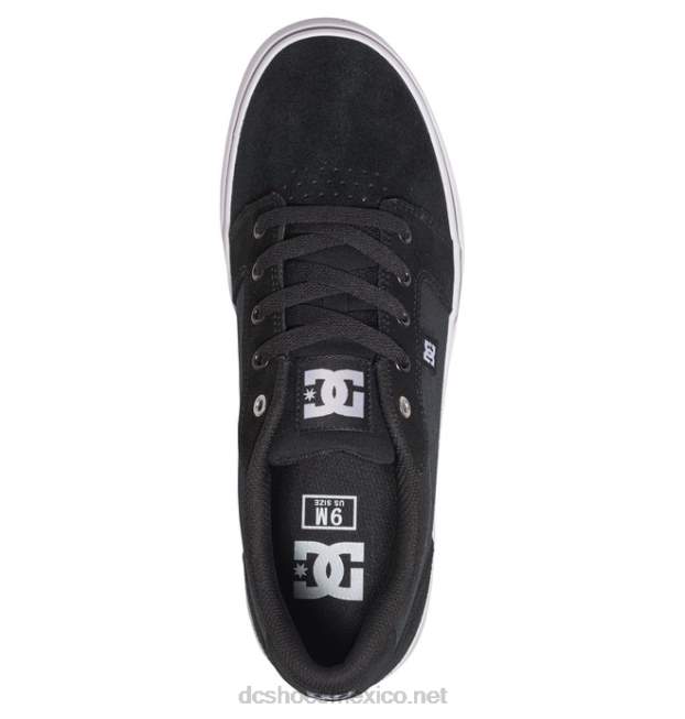 DC Shoes zapatos de yunque para hombre VGJFD4163 blanco negro