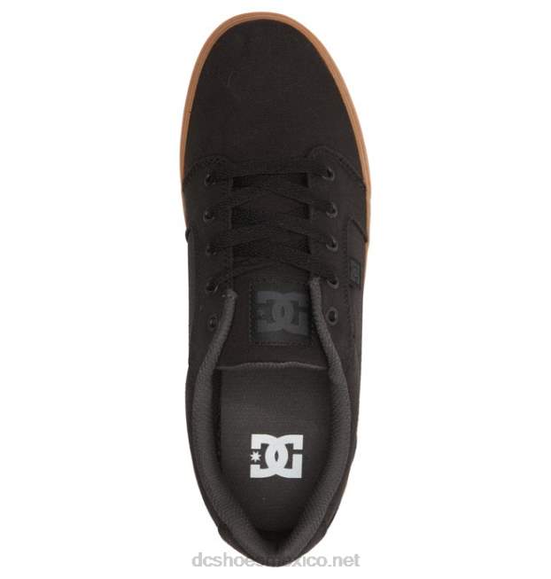DC Shoes zapatos de yunque para hombre VGJFD4174 negro/goma