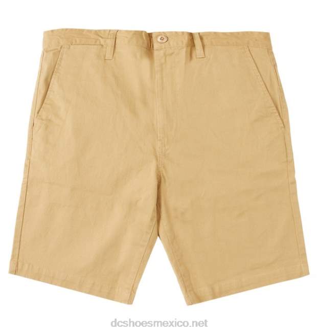 DC Shoes shorts chinos de trabajo para hombre VGJFD4127 incienso