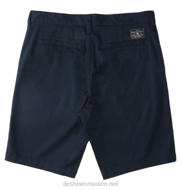 DC Shoes shorts chinos de trabajo para hombre VGJFD4239 chaqueta azul marino