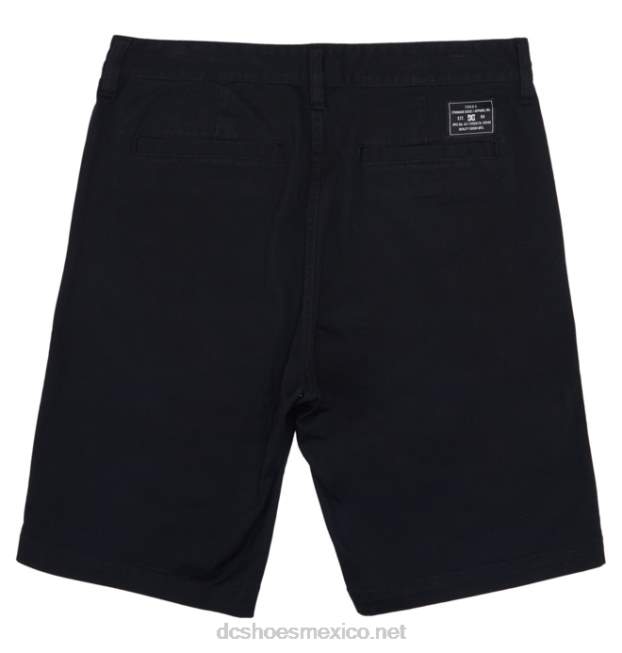 DC Shoes shorts chinos holgados de trabajador para hombre VGJFD4223 negro