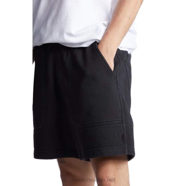 DC Shoes shorts de chándal dc 1994 para hombre VGJFD49 tinte de ropa negro