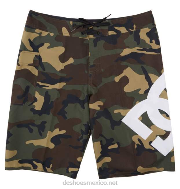 DC Shoes shorts de playa lanai 22 para hombre VGJFD4417 camuflaje