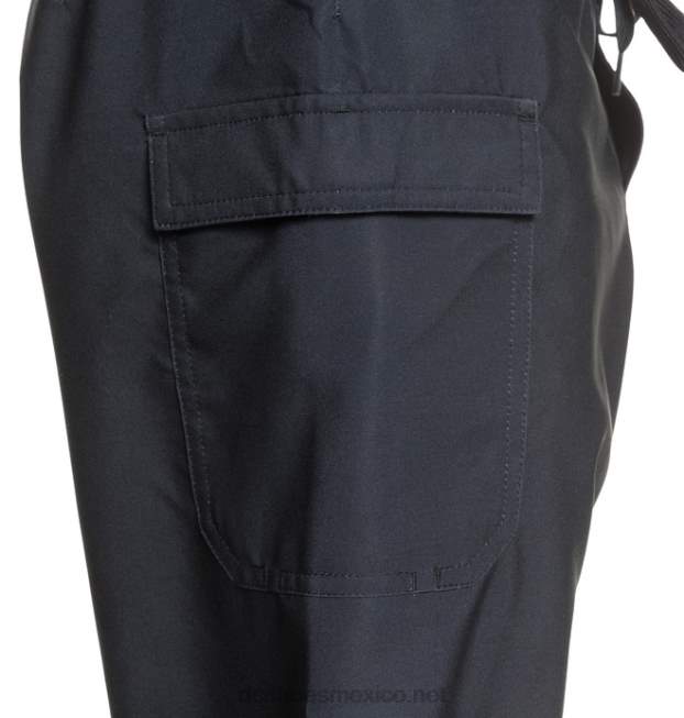 DC Shoes shorts de playa lanai 22 para hombre VGJFD482 negro