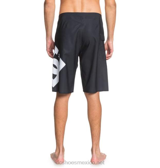 DC Shoes shorts de playa lanai 22 para hombre VGJFD482 negro