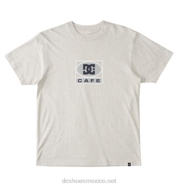 DC Shoes camiseta cafe x dc hombre VGJFD432 ceniza brezo