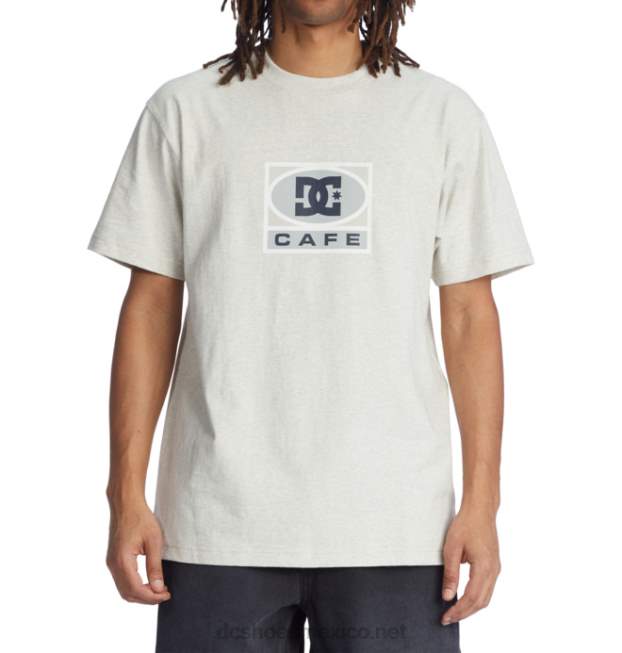 DC Shoes camiseta cafe x dc hombre VGJFD432 ceniza brezo