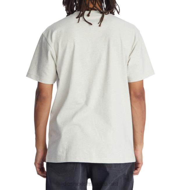 DC Shoes camiseta cafe x dc hombre VGJFD432 ceniza brezo