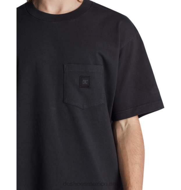 DC Shoes camiseta dc 1994 con bolsillo para hombre VGJFD41 tinte de ropa negro