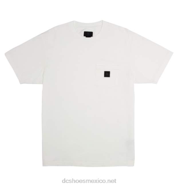 DC Shoes camiseta dc 1994 con bolsillo para hombre VGJFD44 tinte de ropa blanco lirio