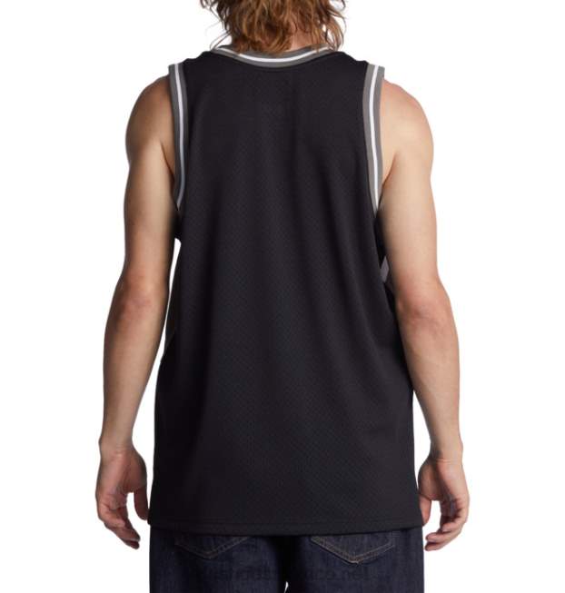 DC Shoes camiseta de baloncesto de pasatiempo masculino VGJFD492 negro