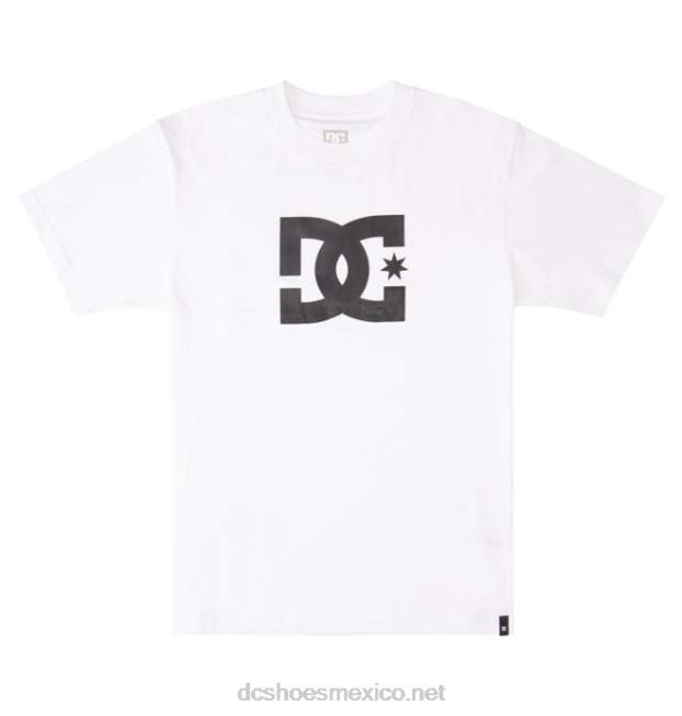 DC Shoes camiseta de estrella dc para hombre VGJFD4400 blanco