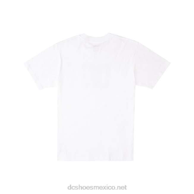 DC Shoes camiseta de estrella dc para hombre VGJFD4400 blanco
