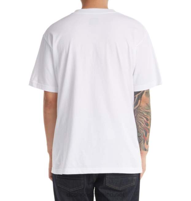 DC Shoes camiseta de estrella dc para hombre VGJFD4400 blanco