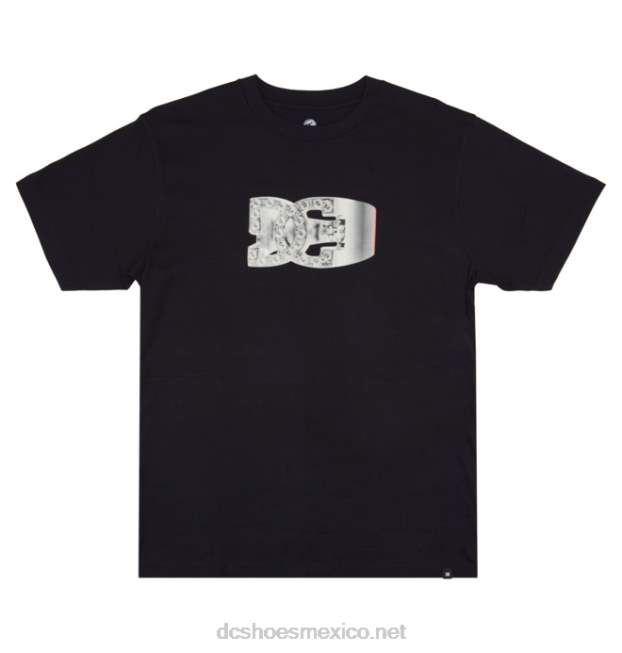 DC Shoes camiseta de hombre con anillo shanahan VGJFD417 negro