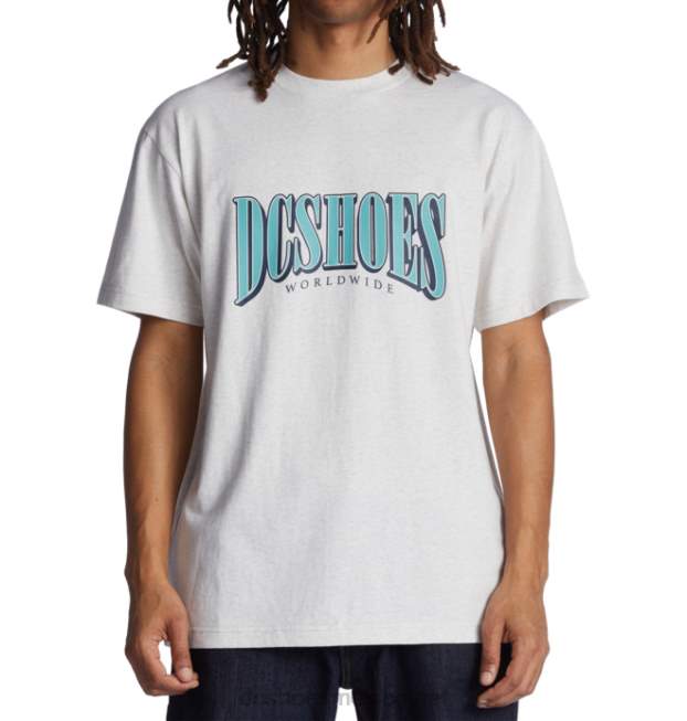 DC Shoes camiseta de hombre con pila alta VGJFD4119 brezo de nieve