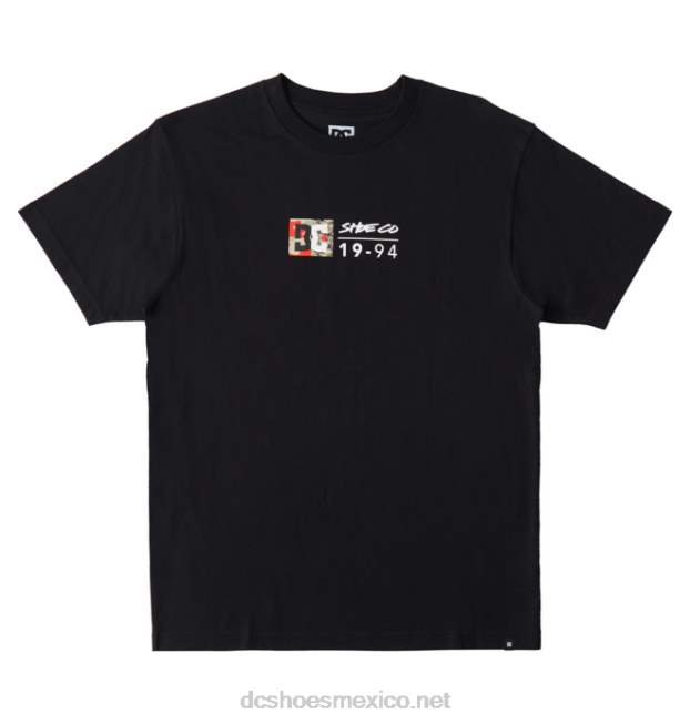 DC Shoes camiseta de hombre dc split star VGJFD4115 camuflaje negro/fuego