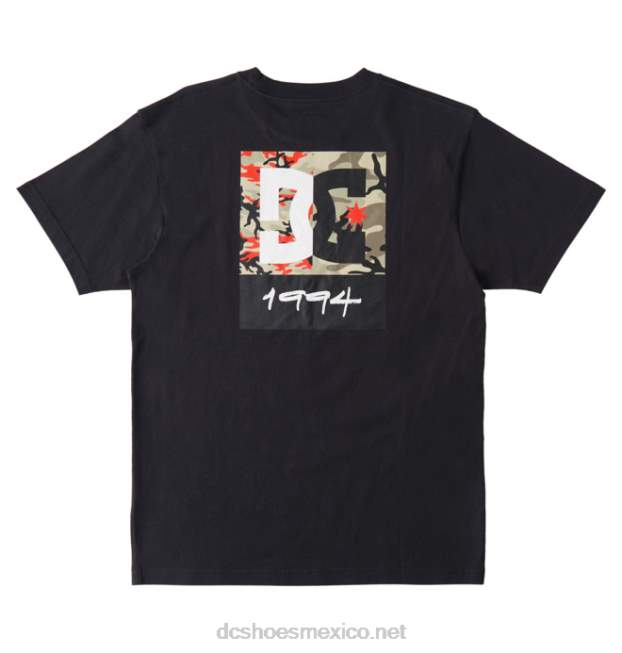 DC Shoes camiseta de hombre dc split star VGJFD4115 camuflaje negro/fuego