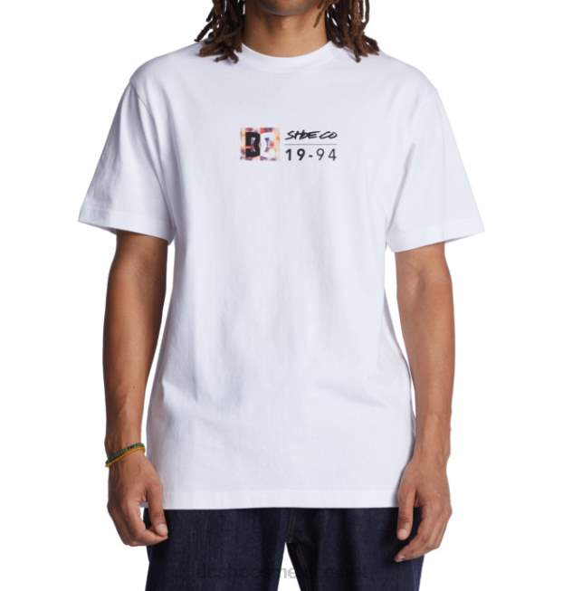 DC Shoes camiseta de hombre dc split star VGJFD4129 tinte de hielo blanco / cálido