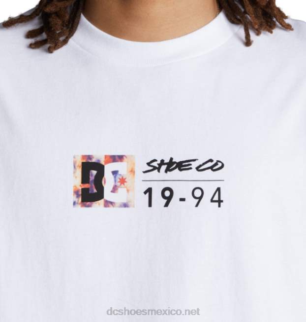 DC Shoes camiseta de hombre dc split star VGJFD4129 tinte de hielo blanco / cálido