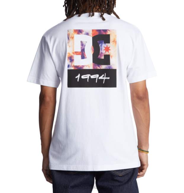 DC Shoes camiseta de hombre dc split star VGJFD4129 tinte de hielo blanco / cálido