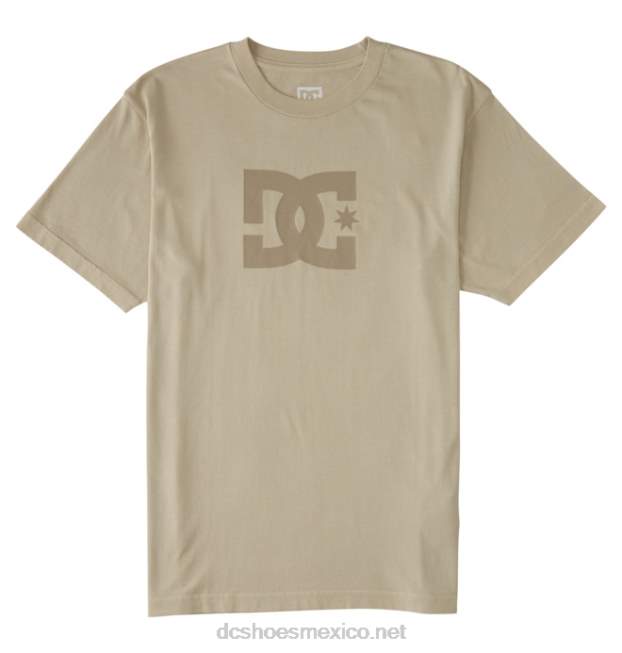 DC Shoes camiseta de hombre dc star pigment dye VGJFD450 lavado enzimático nublado