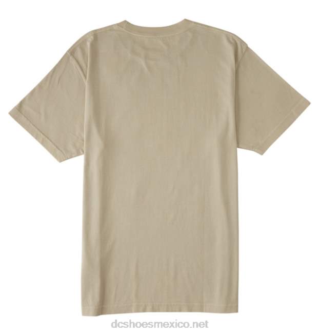 DC Shoes camiseta de hombre dc star pigment dye VGJFD450 lavado enzimático nublado