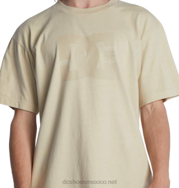 DC Shoes camiseta de hombre dc star pigment dye VGJFD450 lavado enzimático nublado