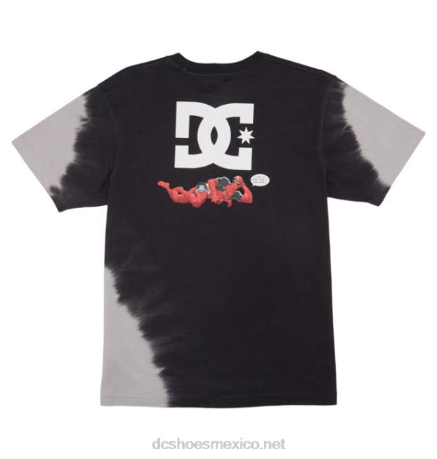 DC Shoes camiseta de hombre marvel deadpool x dc way back VGJFD4415 negro
