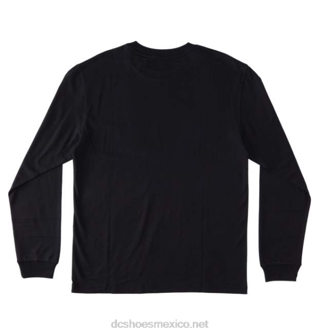 DC Shoes camiseta de manga larga dc square star para hombre VGJFD4416 negro